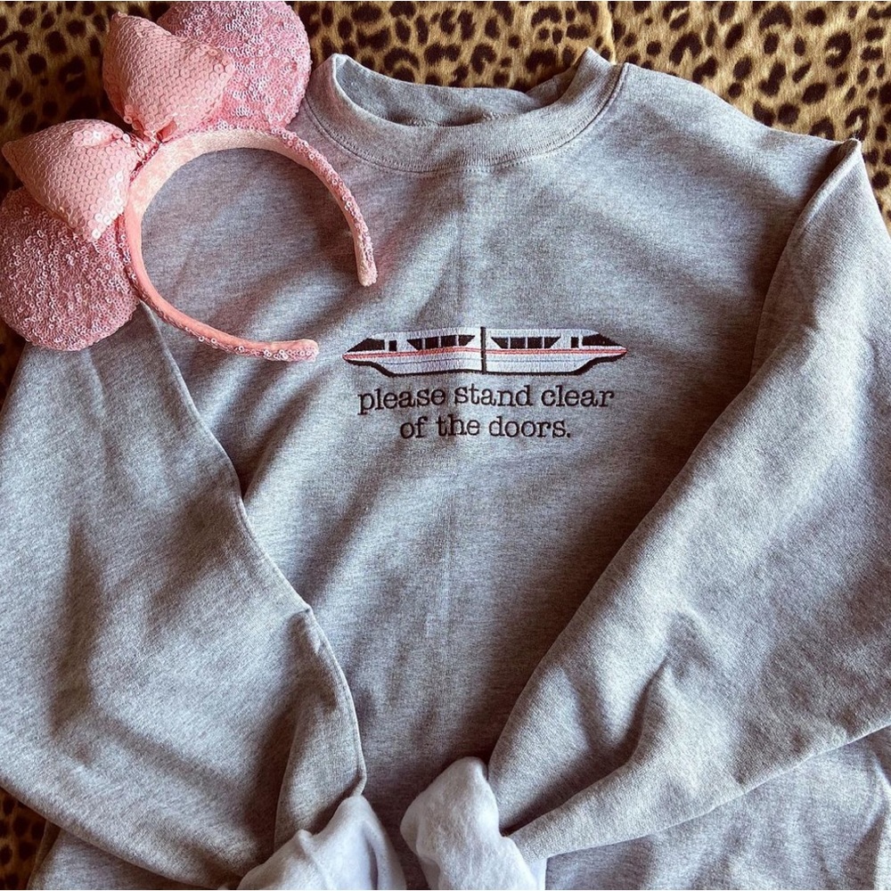 Disney monorail sweatshirt